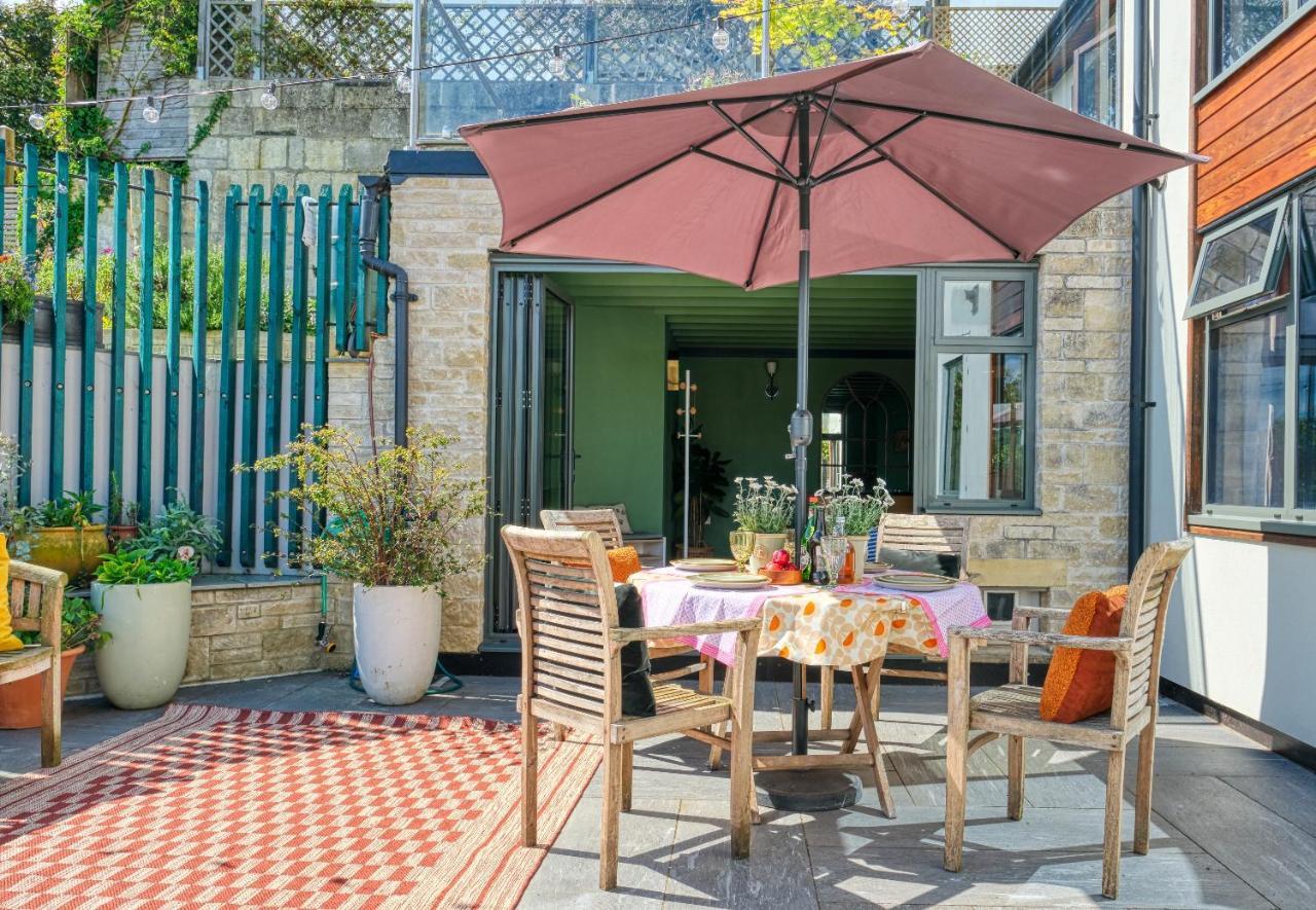 Acer House Stylish Garden Flat Lovely Valley View Dog Friendly Central バース エクステリア 写真